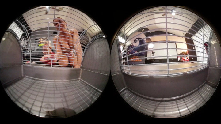 VR360 2 Giantess Make U Their Foot Slave