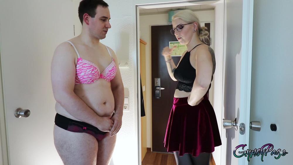 Gypsypage Sissy Demonstrated In The Hotel