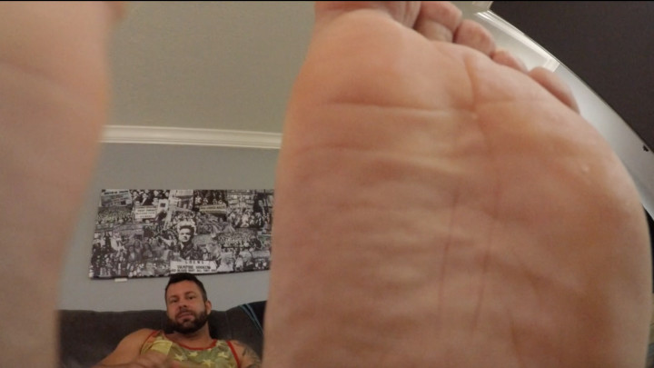 Giant Vince Makes You Stinky Foot Slave
