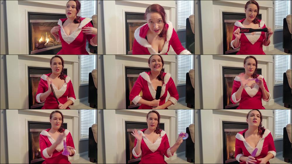 Mrs. Claus Punishes Your Naughty Ass - December 06, 2020