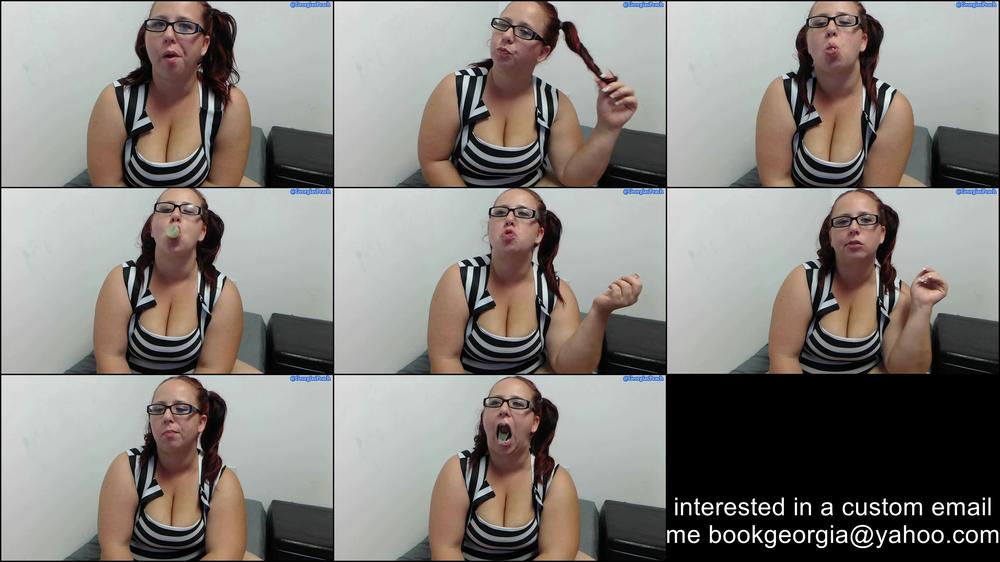 Bratty Bubble Gum Blowing - November 11, 2015