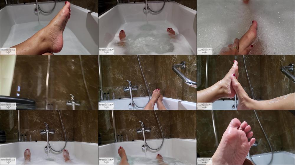 Maitresseivy - Un Bain Chaud Avec Moi Et Mes Pieds En Tunisie 4K