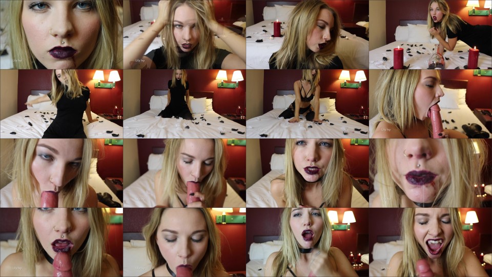Lilyivy The Blonde Vampire Pt 1 Bitey Blowjob