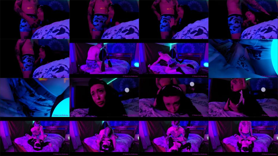 Mistercoxproductions Neon Glow Milf Sucks N Fucks A Big Dick