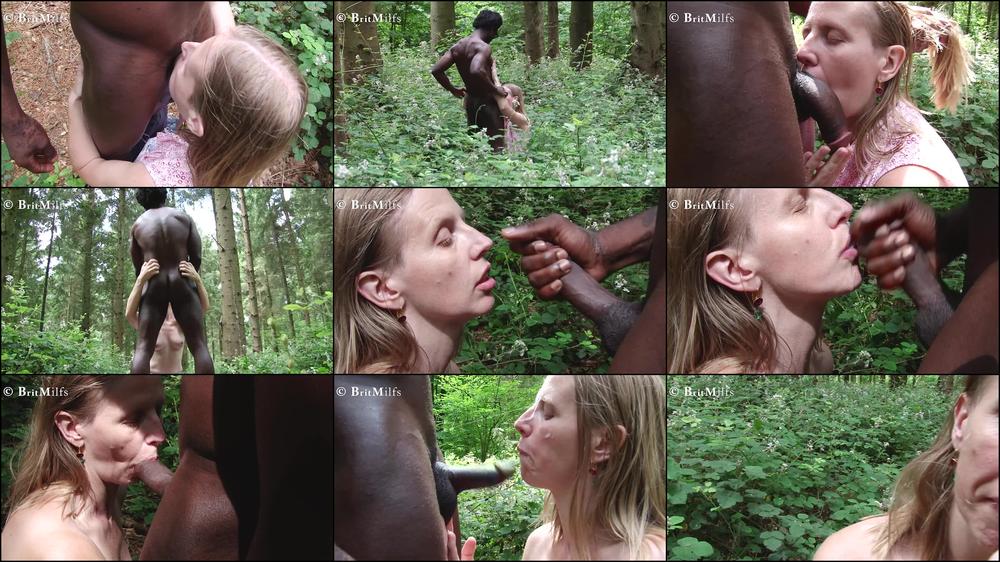 Britmilfs Blow My Black Toyboy In The Woods