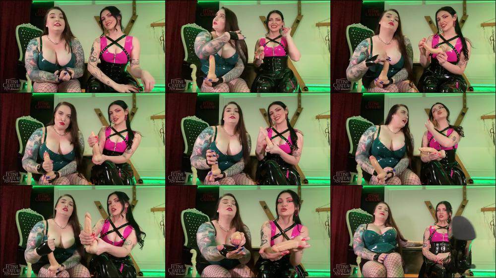 2 Dommes will tell you how to jerk off - January 10, 2023