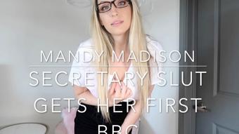 Secretary Slut Gets Her First BBC (Mandy Madison)