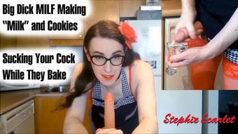 Stephie Scarlet Tgirl Stepmom Milf Pov Blowjob And Cumshot (Stephie Scarlet)