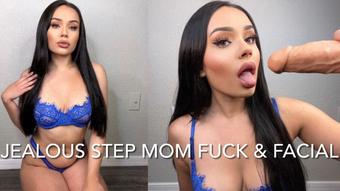 JEALOUS STEP-MOM FUCK & FACIAL (Mia Jocelyn)