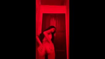 Doing Ass Tease and Anal Play in Bar Toilet (EmmaThai)