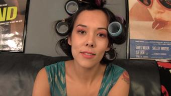 Ur GF Meiko Mocks Ur Hair Rollers Fetish (Ginary)