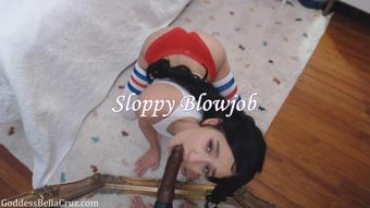 Girlfriend Gives Sloppy Blowjob - Apr 23, 2021 (Bad Bella)