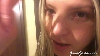 Custom video - Just say Hi to fans (Gina Gerson Real)
