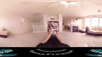 VR | Our Stepbrother is such a foot slut (VioletOctober)