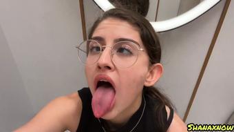 GO SHOPPING MASTURBATING IN THE FITTING ROOMS OF THE MALL (Shanaxnow)