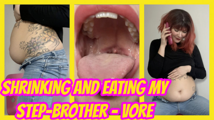 Shrinking And Eating My Step-Brother - Vore - March 01, 2025