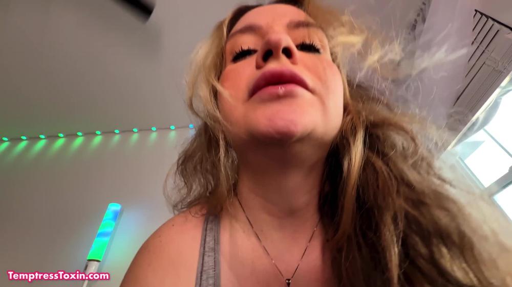 TemptressToxin - POV Spit Bucket - Tapegagged and Covered in Saliva & Snot