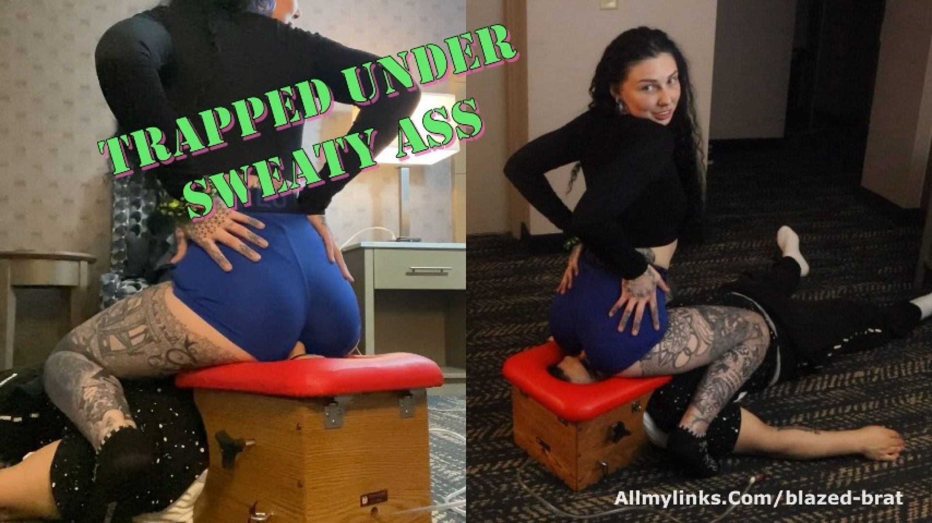 Trapped Under Sweaty Ass