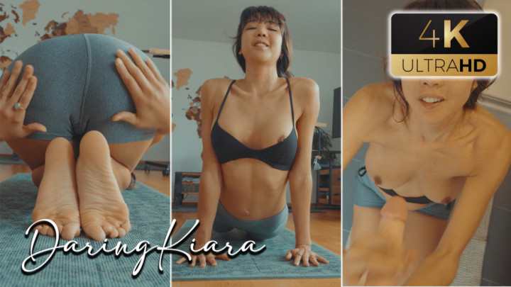Huge Load on Asian Yoga Teacher - July 18, 2023