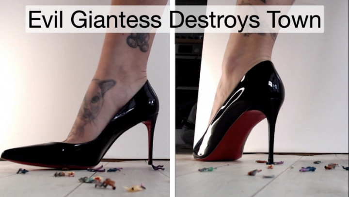 Evil Giantess Destroys Town - January 26, 2024