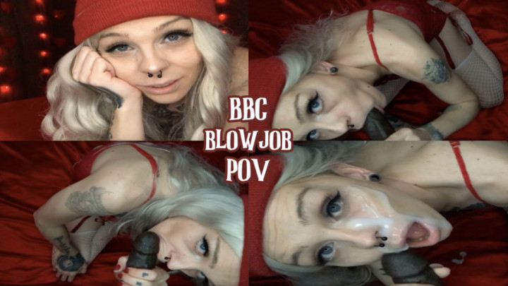 BBC blowjob POV