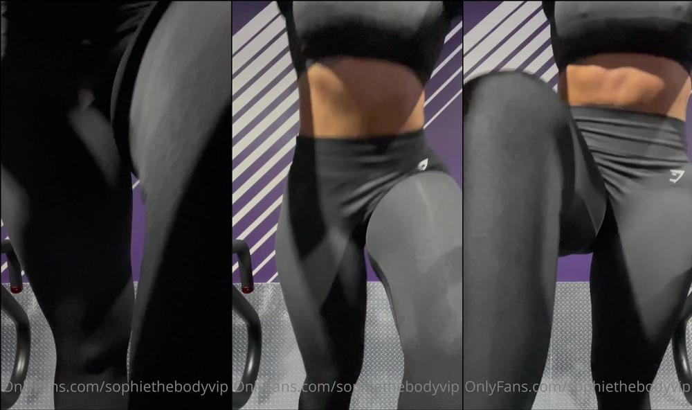 sophiethebodyvip 08 03 2021 2049702452 Up close and personal on the stair master. Do you ever thinking about fcking while youâ