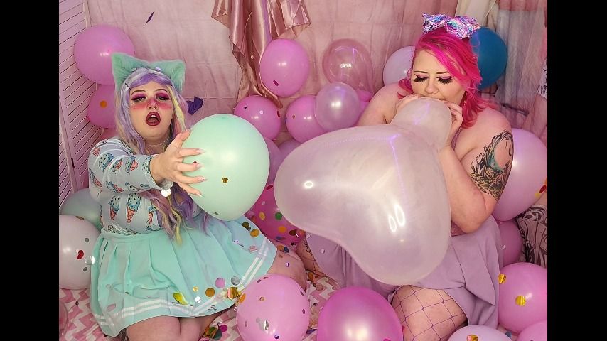 Pastel Looners Mass Pop Balloon Room - March 07, 2022
