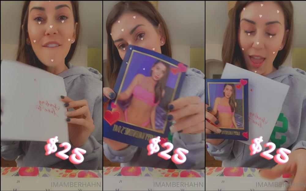 imamberhahn 02 02 2021 2022983734 Get your signed Valentines Day Card $25 Just tip and send me your mailing address So