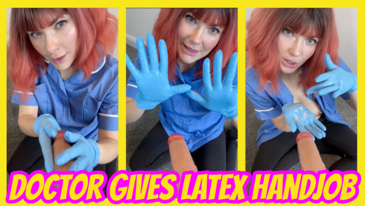 Doctor Gives Latex Handjob - February 26, 2025