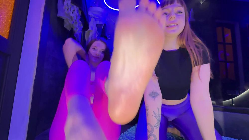 ppfemdom - JOI POV Femdom - Worship Our Asses, Pussies, Feet, Spit And Jerk Off!