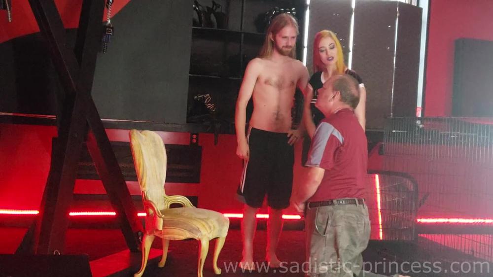 Goddess Lilith Cuckold Slave Worships New Masters Feet