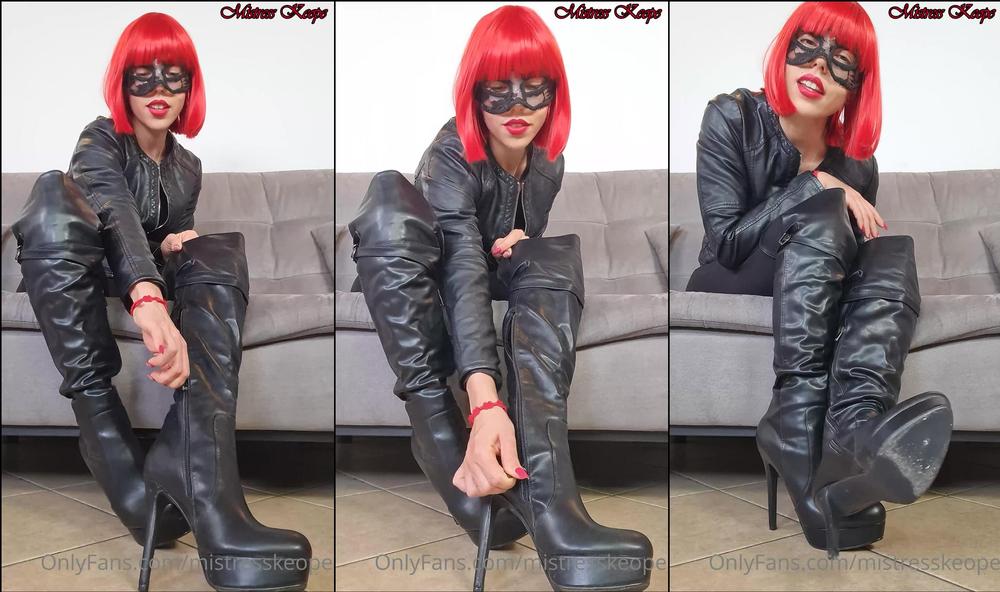 mistresskeope 01 01 2022 2260502191 hai gi notato i miei stivali eh e stai