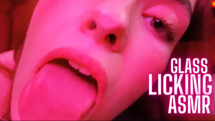 Glass Licking ASMR - March 25, 2022