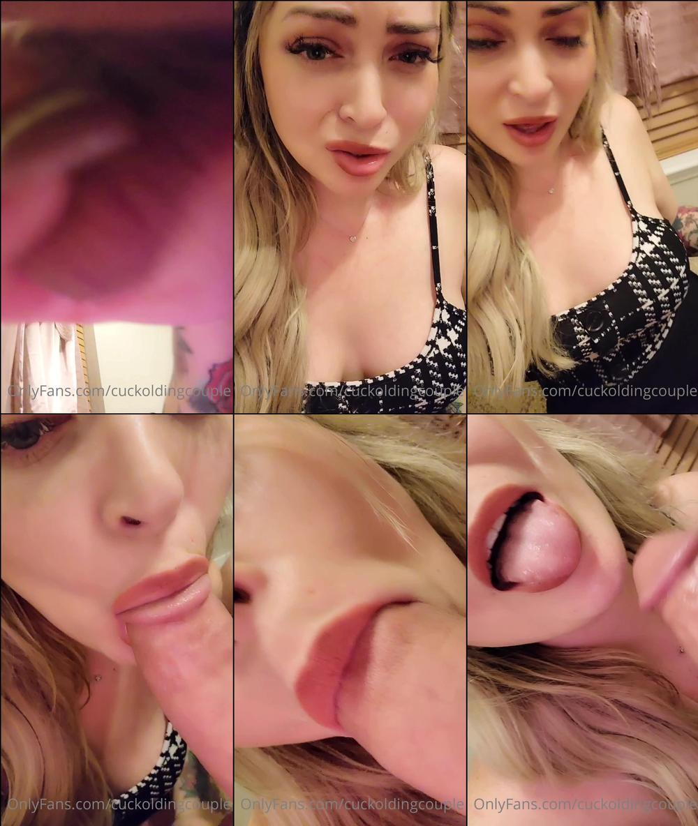 cuckoldingcouple 09 03 2021 2050075376 Love making customs for our cucks. Here's a snippet (;