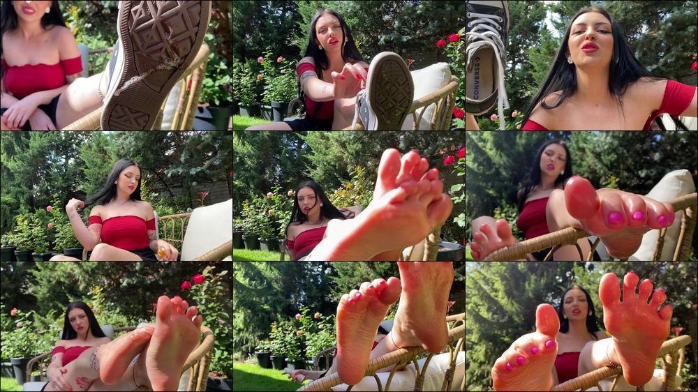 Mistress Glamorous - Young Mistress Shoes, Feet Fetish Pov