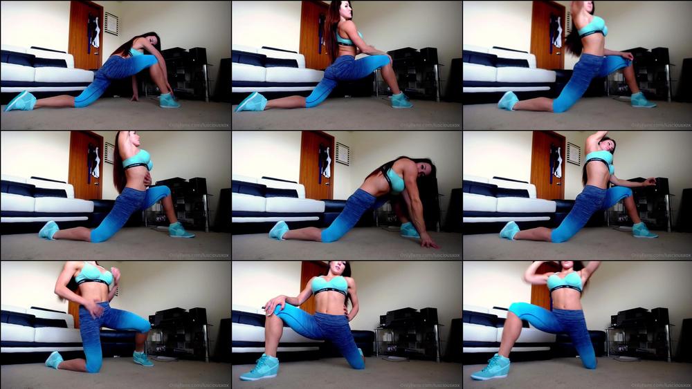lusciousxox 791902212 don t forget to stretch your hips out before you fap or fuck. 1