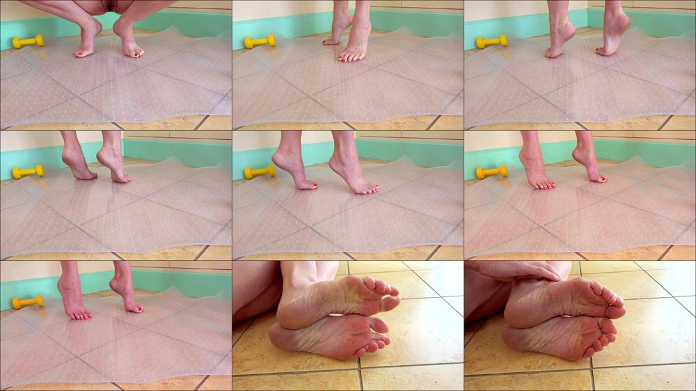 Ariel Anderssen A Tiptoe Foot Torment Challenge