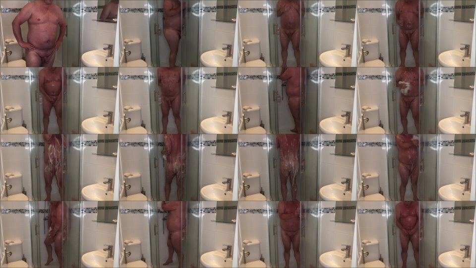 Mattyfacial Solo Shower Scene