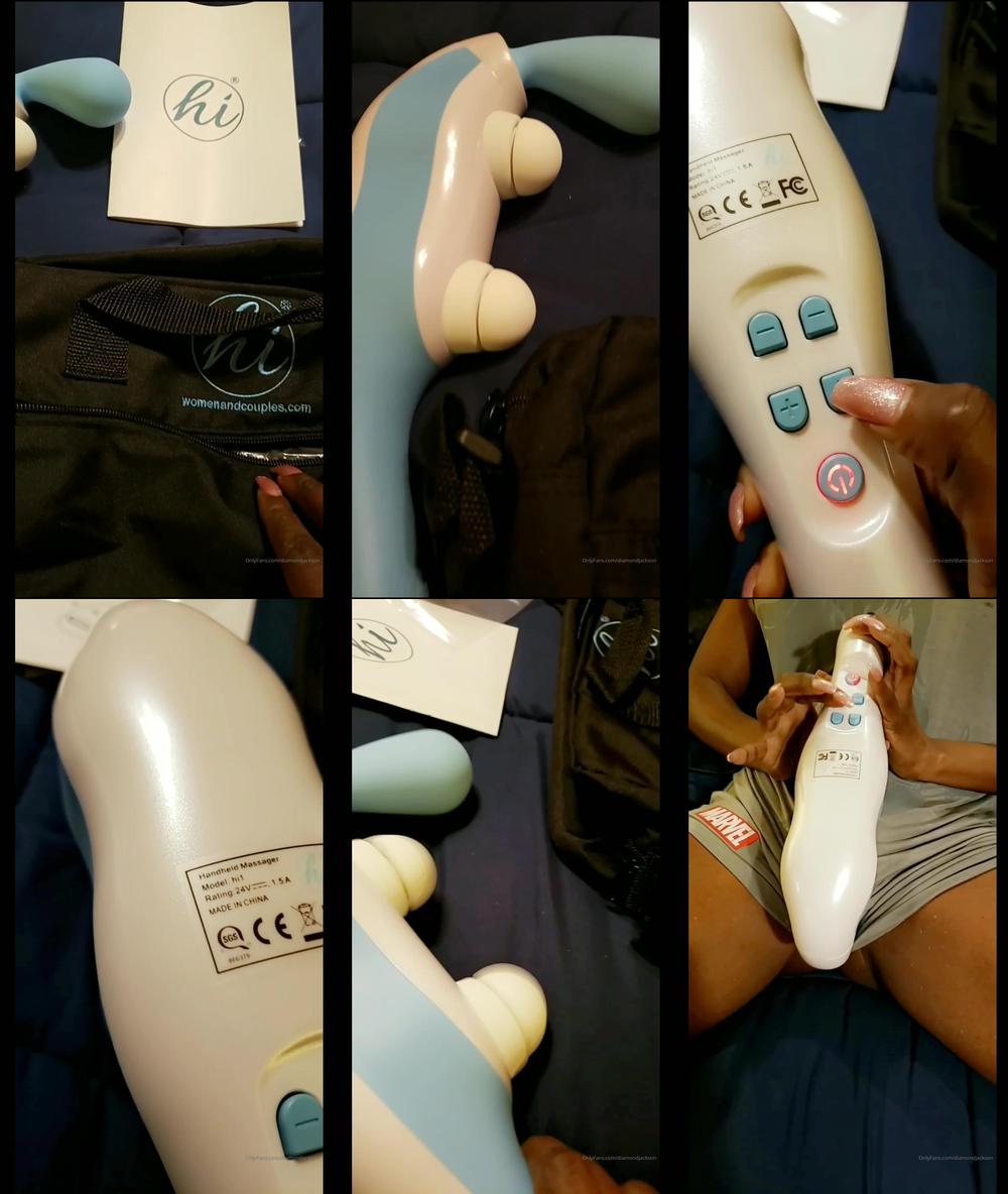 diamondjackson 03 10 2019 66975333 Trying out my new toy from a fan. Made me cum in seconds. LOVE IT