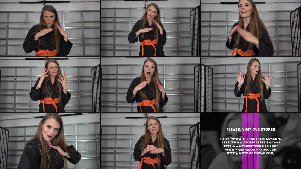 Roxieraefetish Kitty Quinns Strong Karate Hands