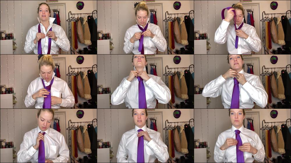 Daddy Diamonds in shirt and Tie