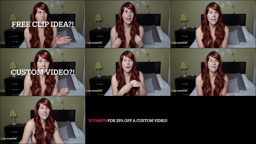 Free Clip Idea OR Custom Video - Feb 1, 2023