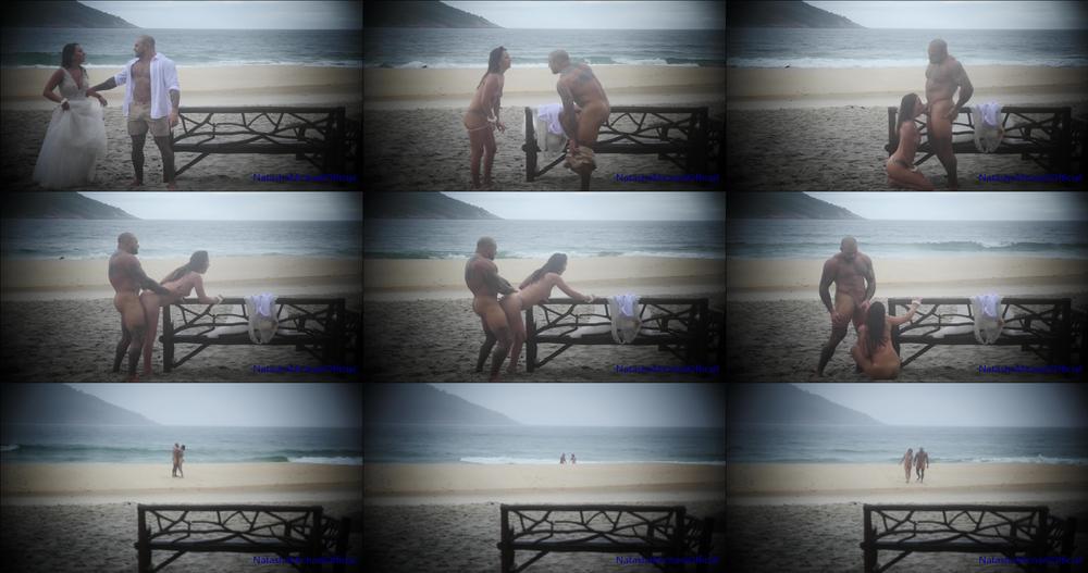 Public Beach Fuck -- Vow Renewals and Cum on my Face - March 23, 2024