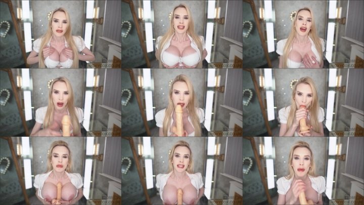 Clips4Sale.Com Roxy Cox Bimbo Secretary Gives Titfuck And Blowjob