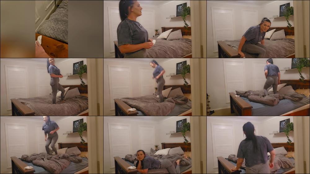 Jumping on the bed
