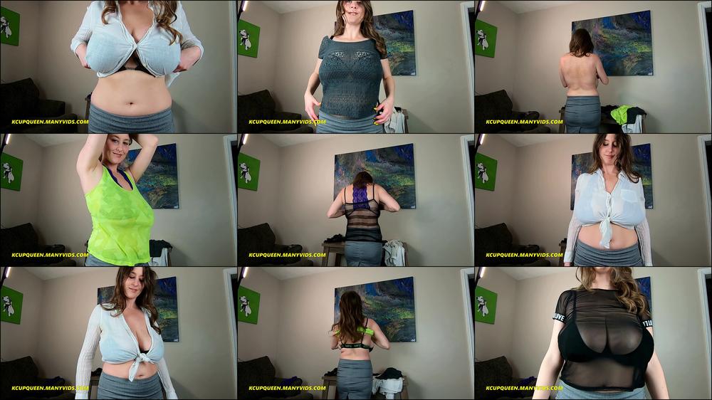 The Sheer Shirt Shimmy