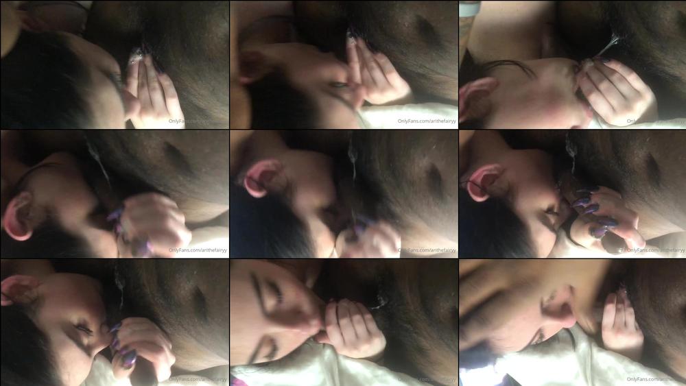 ariithefairy 07 04 2020 218938651 1 minutes long video of licking a yummy bbc