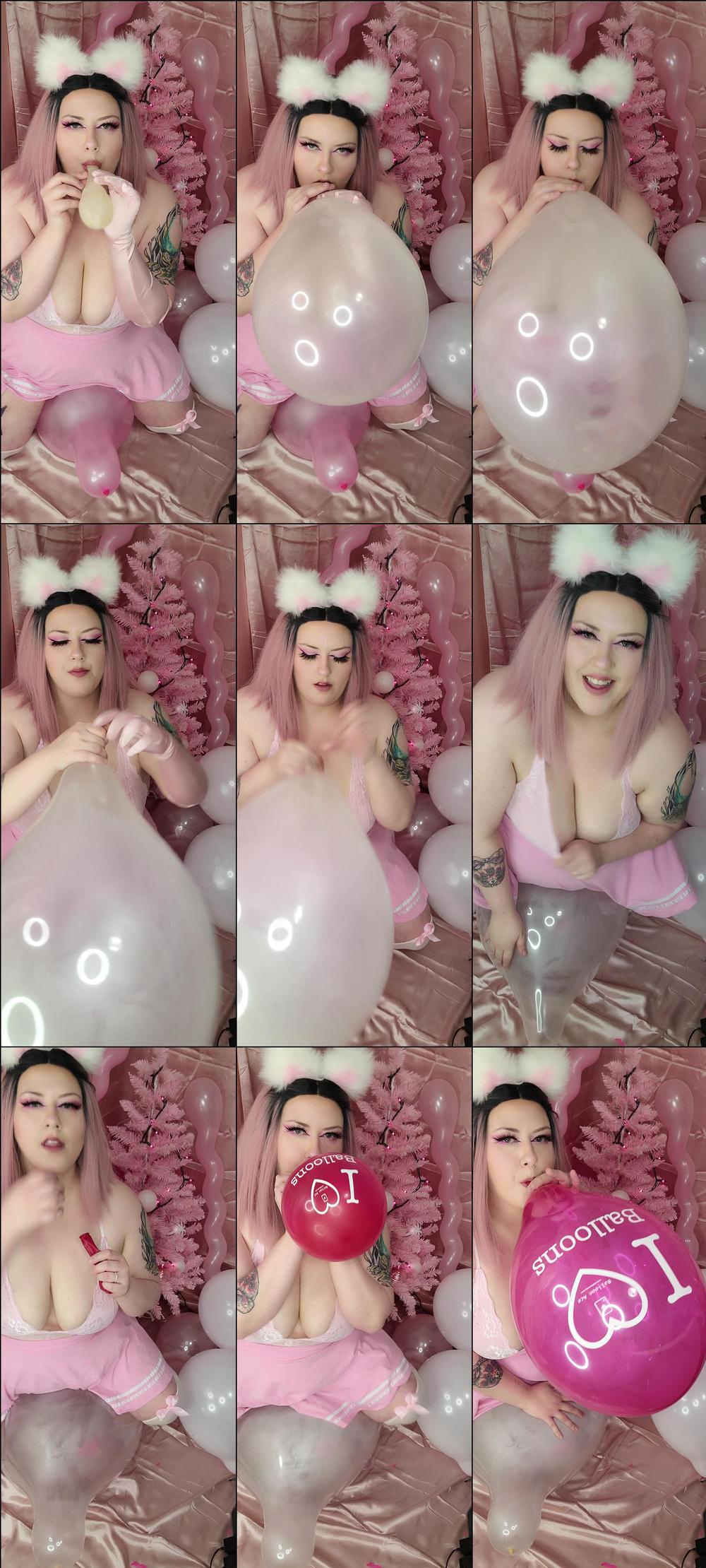 Princess's pink balloon Xmas blow/S2P - December 19, 2021