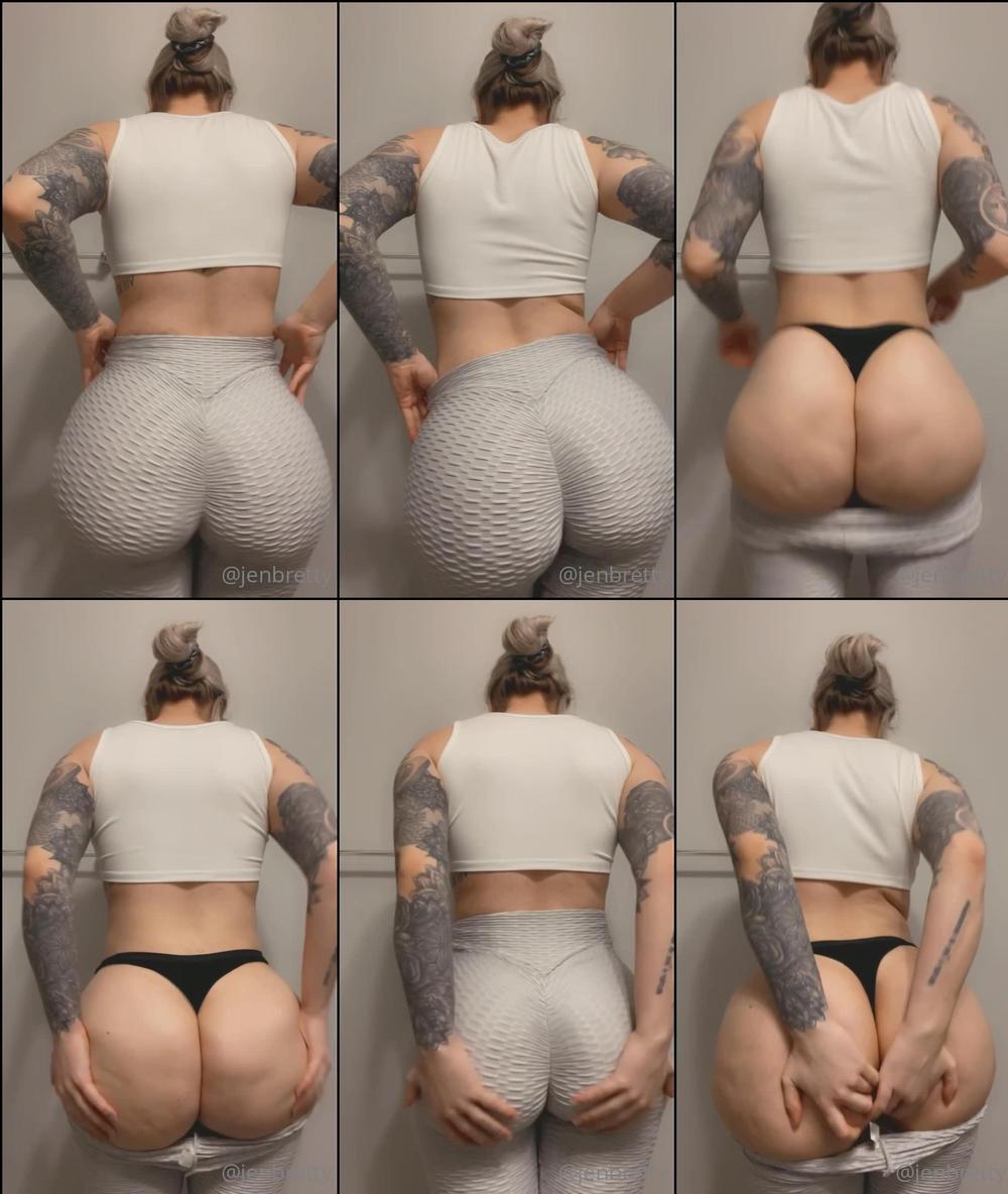 therealjenbretty 128004465 another new pair of leggings hope you don t mind dimples and some jiggle i never used to make standing vids because of it but you guys make me feel so comfortable showing