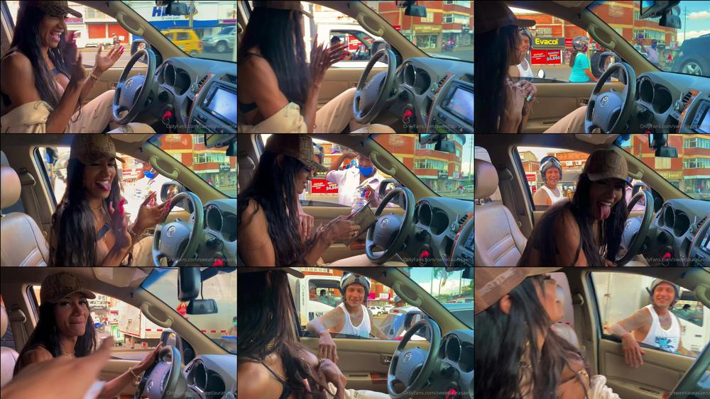 sweetlaurasaenz 01 11 2020 1178162958 stopping traffic